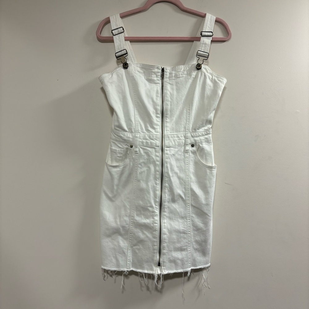 Pistola White Sheath Mini denim Dress